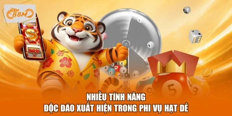 Nhiều tính năng độc đáo xuất hiện trong Phi vụ hạt dẻ
